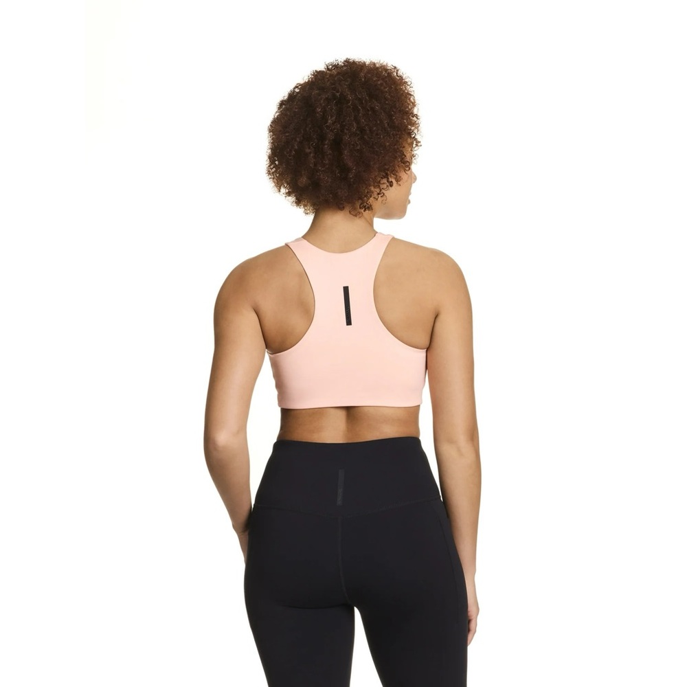 Reebok Active Medium Impact Reflex Sports Bra in Peach Nectar Women's size Small